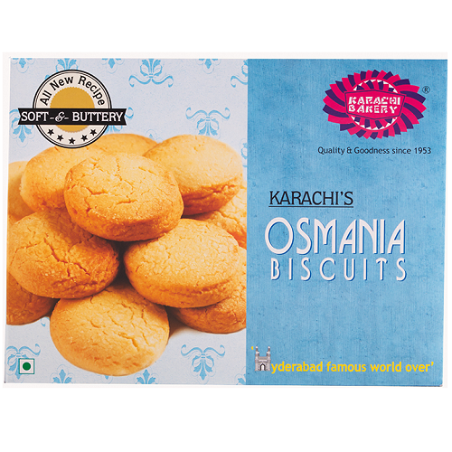 Karachi Bakery Osmania Vegan Biscuits (400g) - Sale Item [BBD: 31 July 2025]