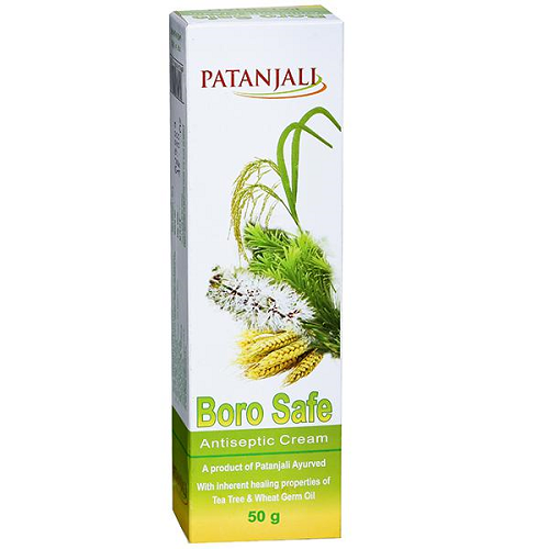 Patanjali Borosafe Antieptic Cream (50g)