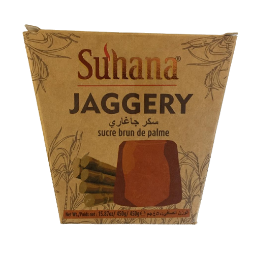 Suhana Sugarcane Jaggery (Bundle of 2 x 450g)